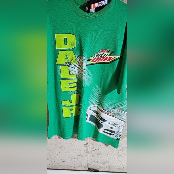 Dale Earnhardt Jr Mountain Dew T-shirt - Picture 1 of 3
